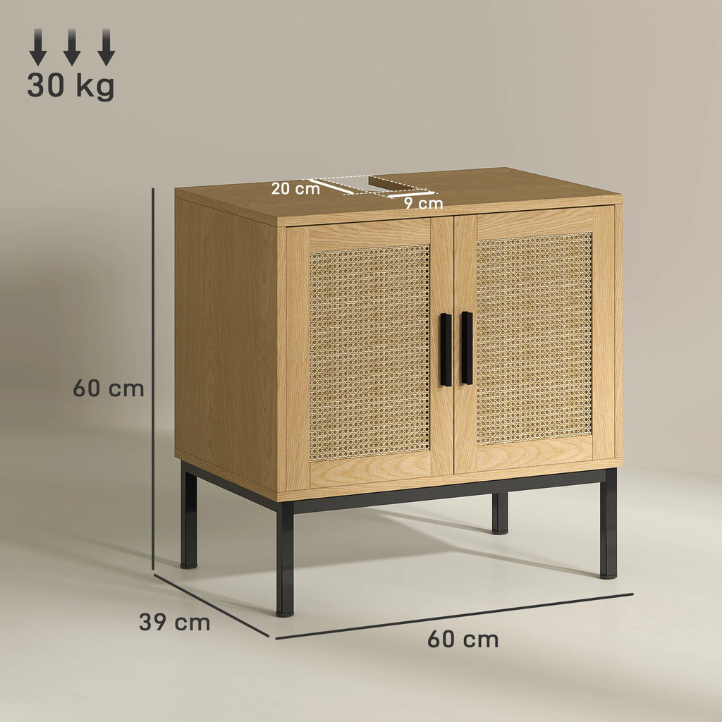 Dulap Baie Compact cu Spațiu de Depozitare – Design Modern